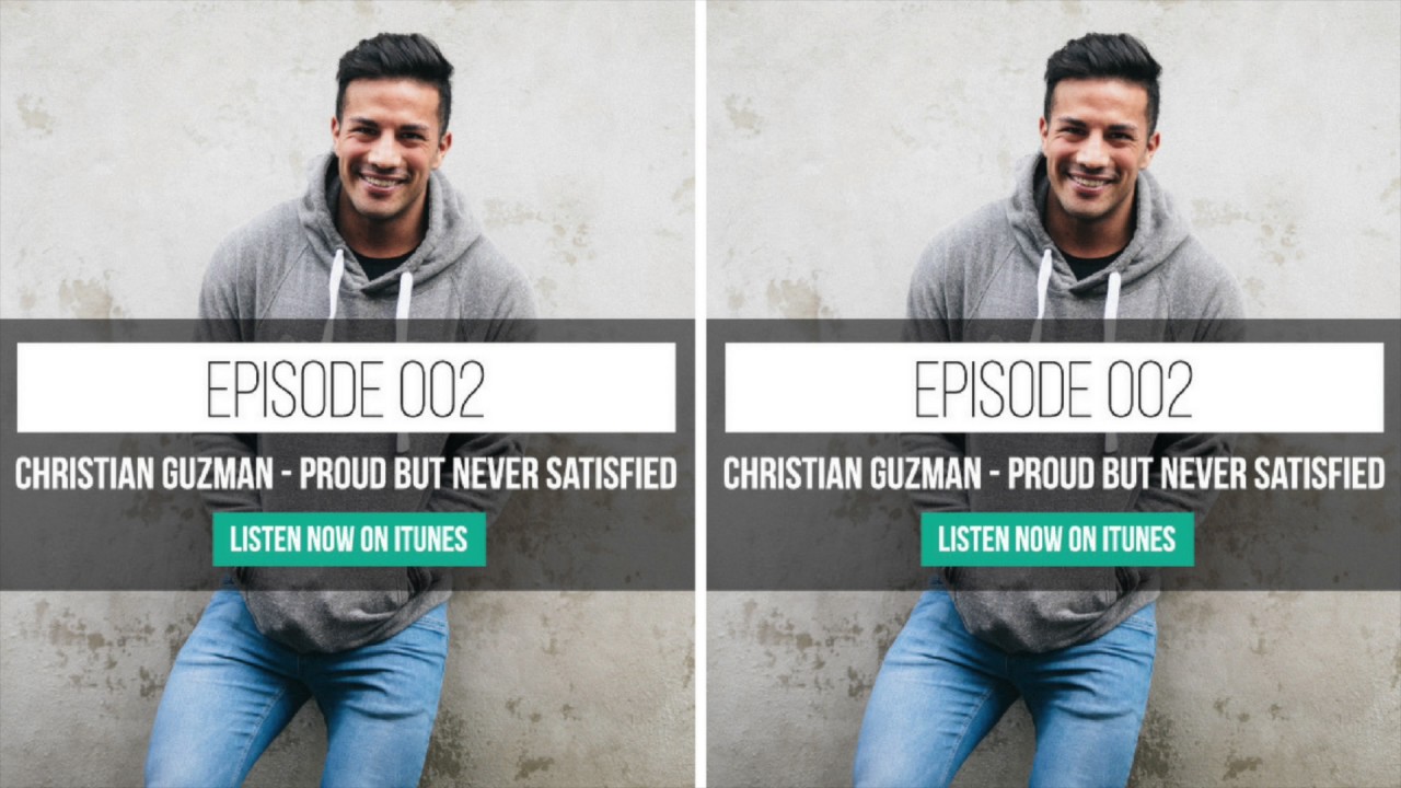 Christian Guzman // Proud But Never Satisfied // Bucci Radio 002