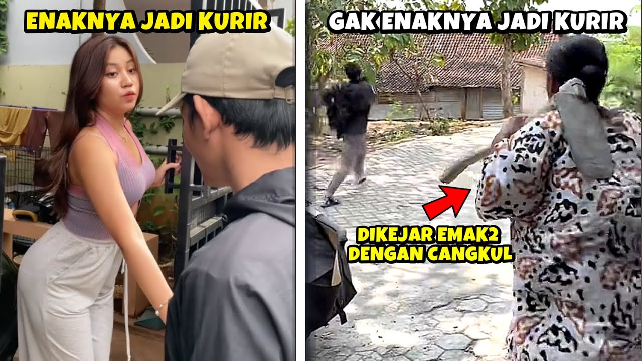 NGANTAR PAKET HARGANYA 1 RUPIAH? MOMEN KOCAK KANG PAKET PART 2