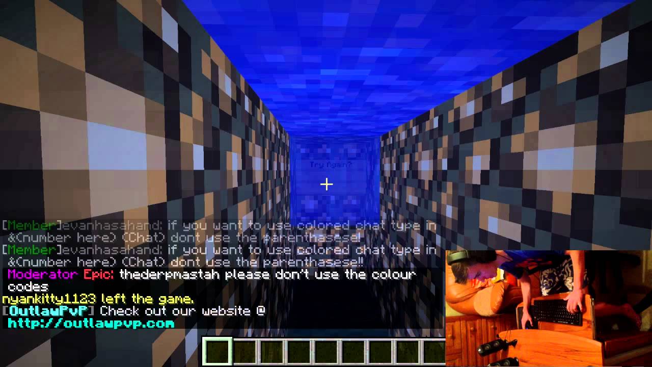 Minecraft Parkour/maze rage w/ Bodil40 and Ghost