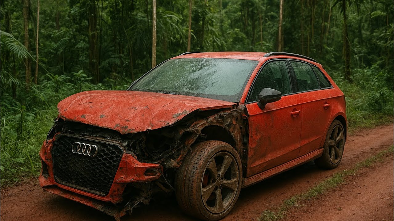 Я купил самую дешевую Audi RS Q3 на Copart дешевле, чем Audi 1.8 Turbo. #бюджетнаясборка