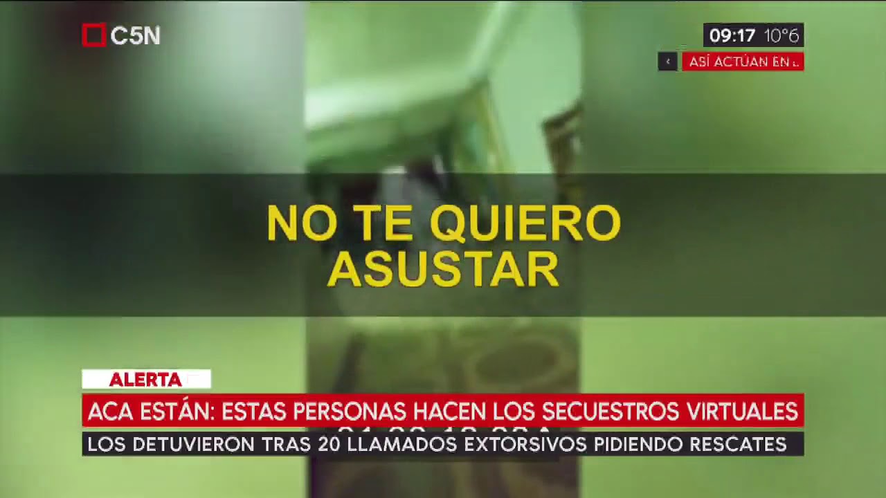 Las escuchas de la banda que cometía secuestros virtuales