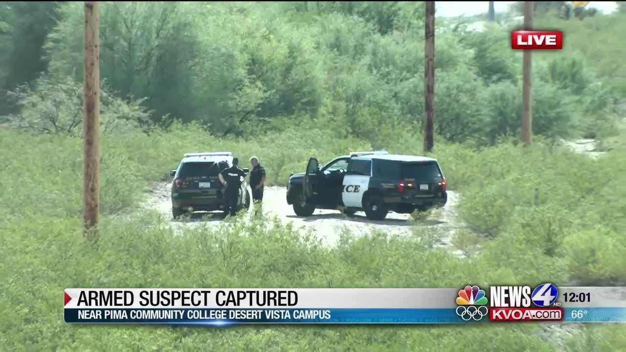 Armed suspect caught near PCC Desert Vista Campus