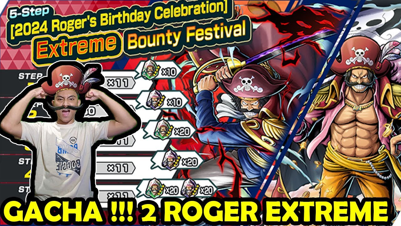 GACHA REBANNER ROGER EXTREME !! BAKAR 1000RD TAPI GAK BISA GARANSI - ONE PIECE BOUNTY RUSH
