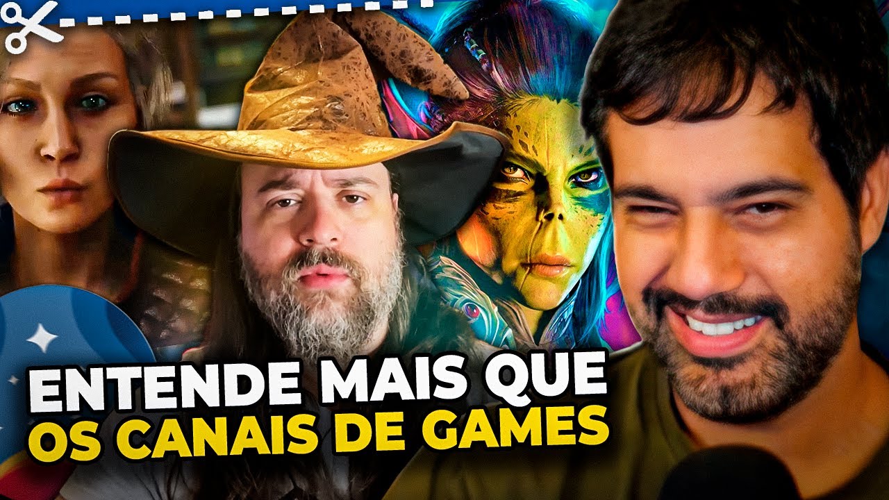 REAGINDO AO NANDO MOURA FALANDO SOBRE STARFIELD E BALDUR'S GATE 3
