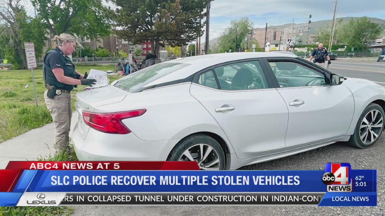 5PM SLC Stolen car recovery operation