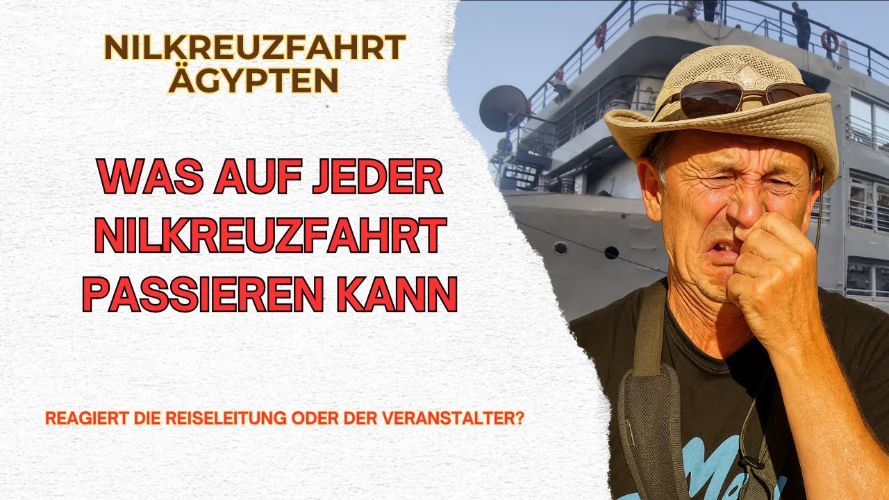Das KANN auf JEDER Nilkreuzfahrt passieren...