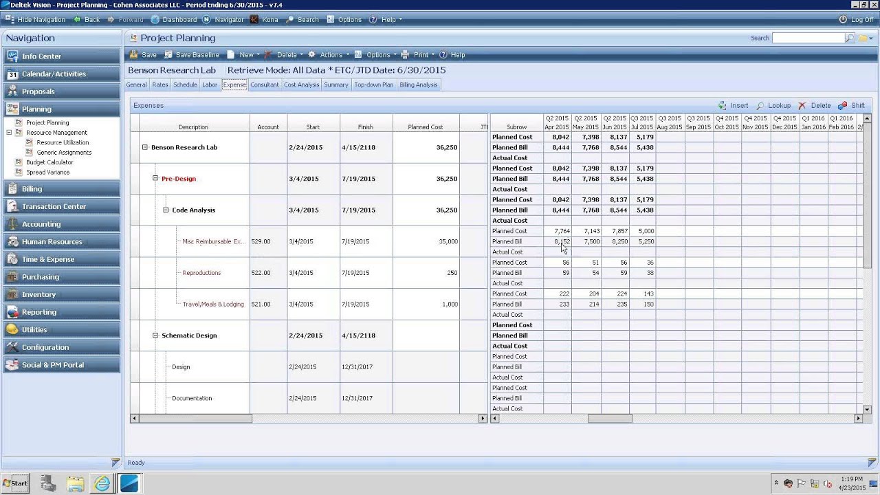 CCG - Deltek Vision Resource Planning with Navigator Live Demo + Q&A