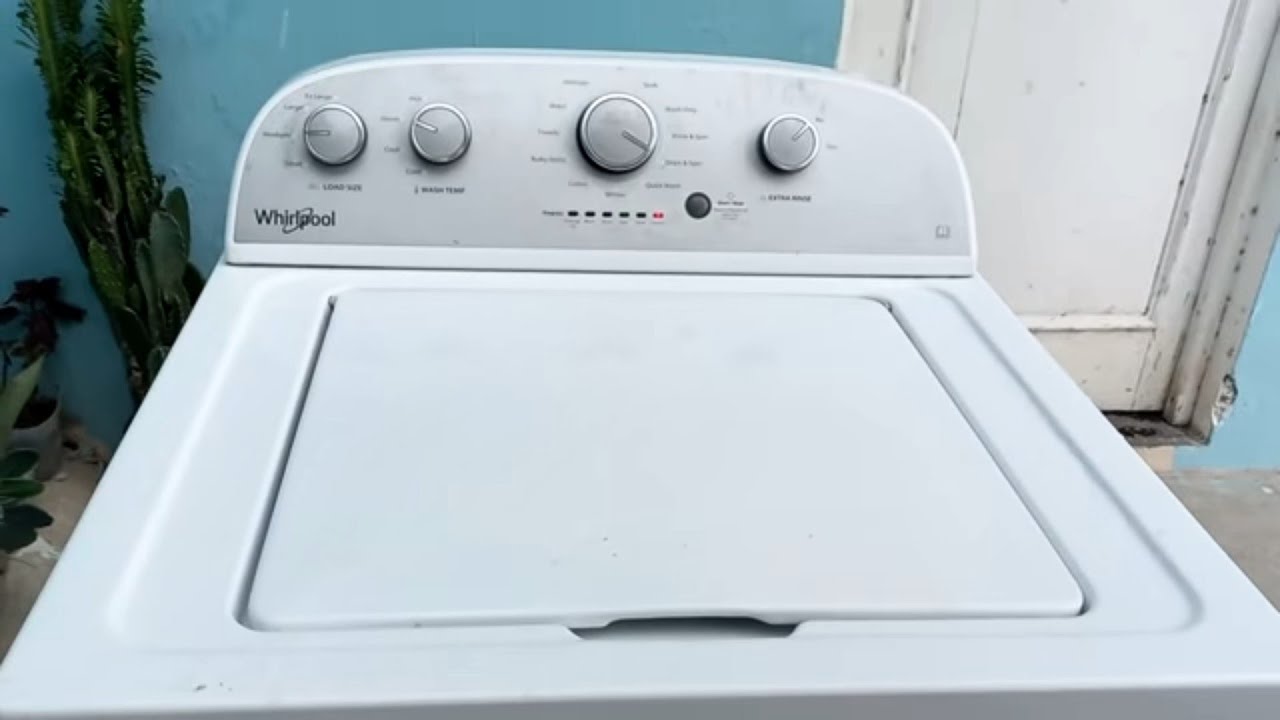 LAVADORA WHILPOOL VIBRA O BRINCA CUANDO CENTRIFUGA