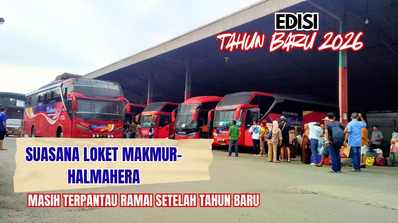 Masih Ramai Penumpang Yang Akan Berangkat Setelah Tahun Baru 2026