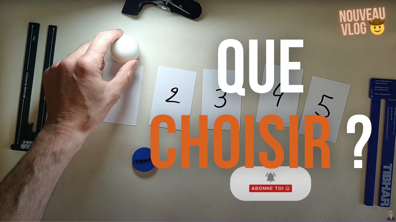 Le tirage au sort qui change tout au ping-pong !