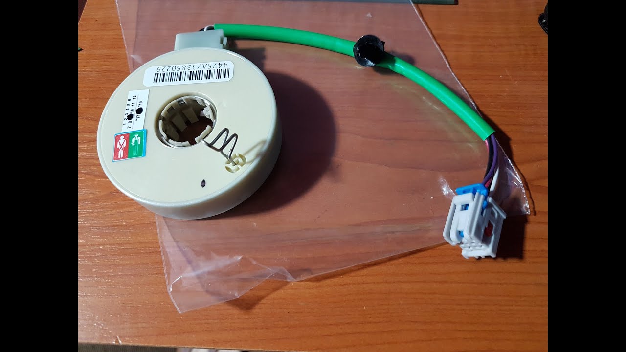 Kako Zameniti Senzor Polozaja Volana CITY Fiat Panda, How To Replace Steering Sensor Fiat Panda