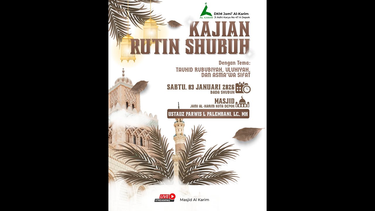 Aqidah Islam: Tauhid Rububiyah, Uluhiyah, dan Asma' Wa Sifat