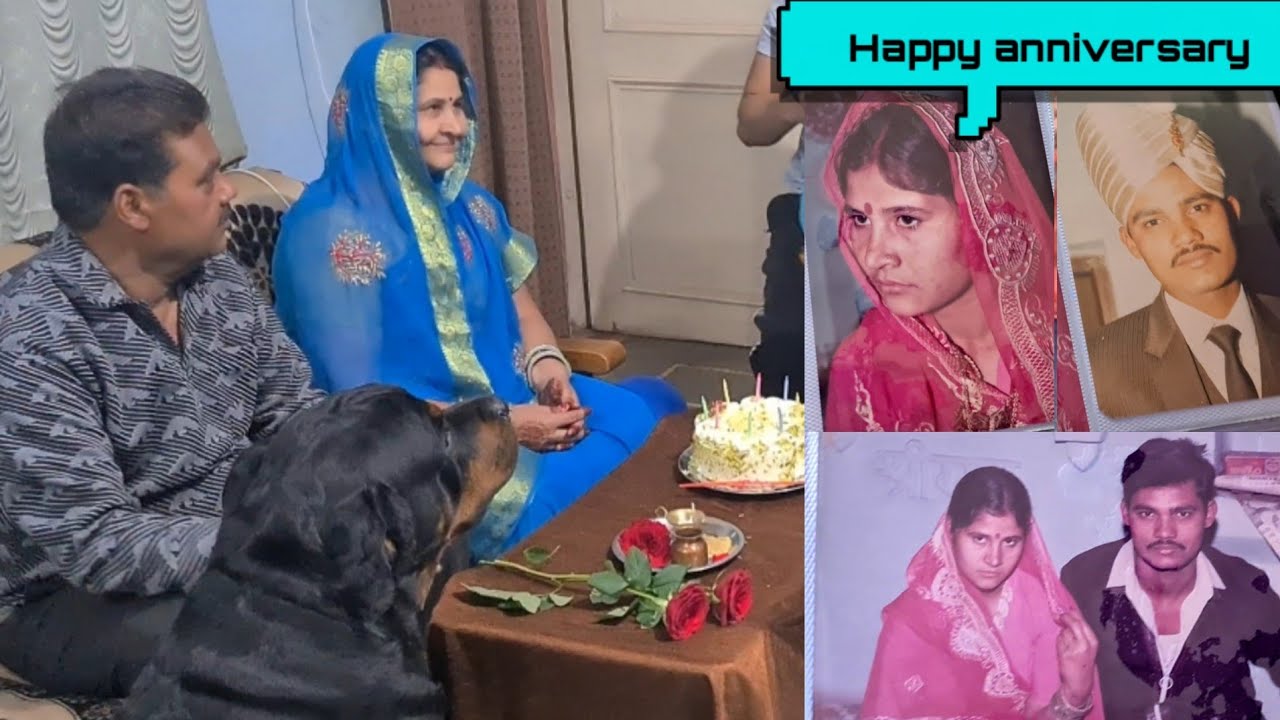 Happy anniversary Maa papa ji😊||The rott ||Snappy girls ||
