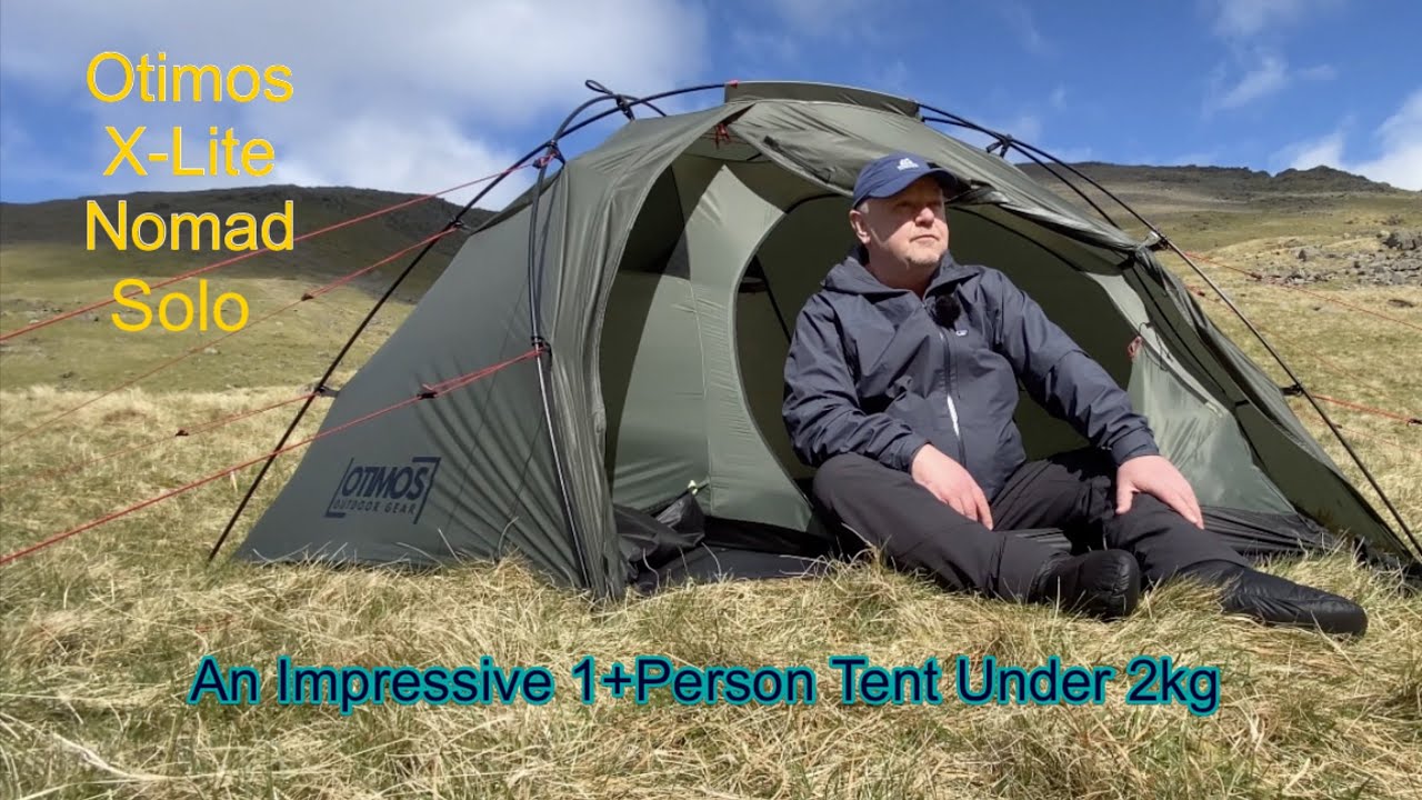 Camping in the Lakes! Trying out the Otimos X-Lite Nomad Solo V2 Tent