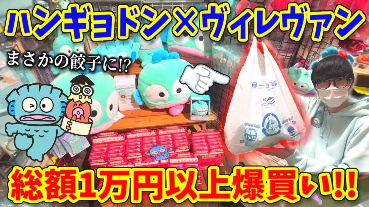 ハンギョドン40周年×ヴィレヴァン！餃子になったってマジ⁉︎【サンリオ購入品紹介】
