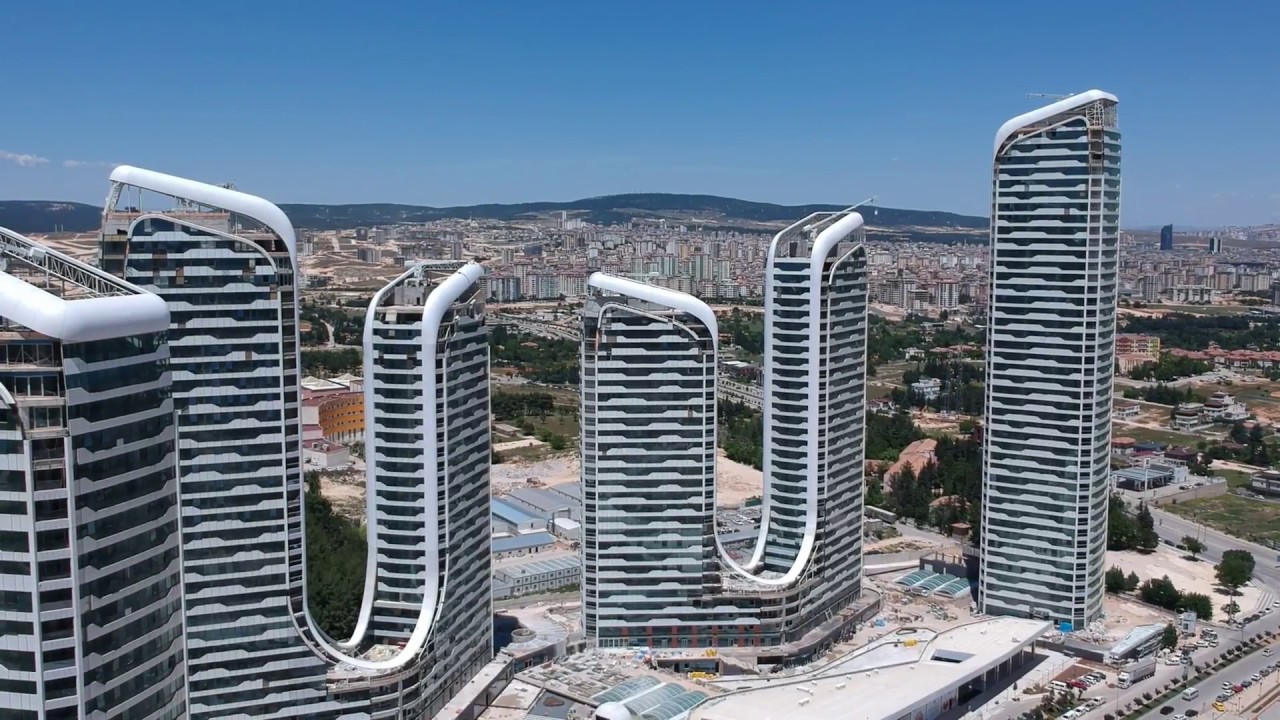 Kuşlar Drone Saldırdı (alçak uçuş yaparsa) !  Gaziantep Iconova son hali