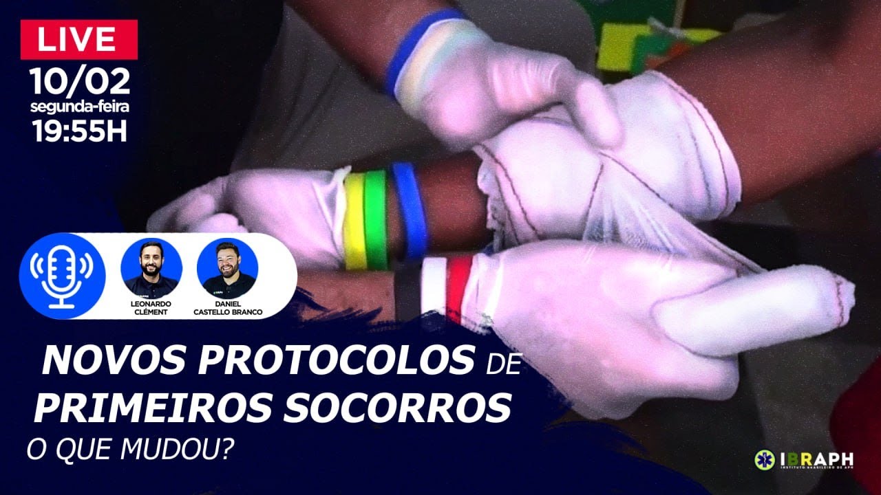 LIVE: Novos Protocolos de Primeiros Socorros, o que mudou?