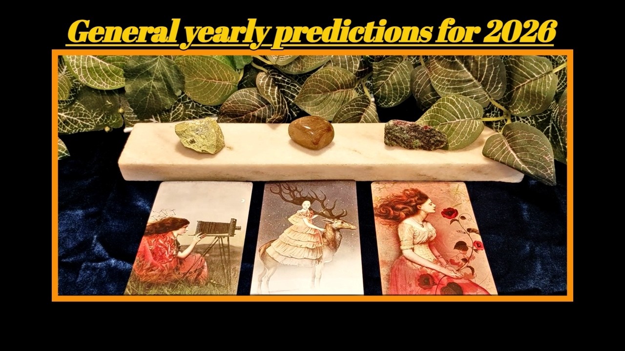 ✨🔮Tarot Pick-A-Card: GENERAL PREDICTIONS FOR THE YEAR 2026🔮✨