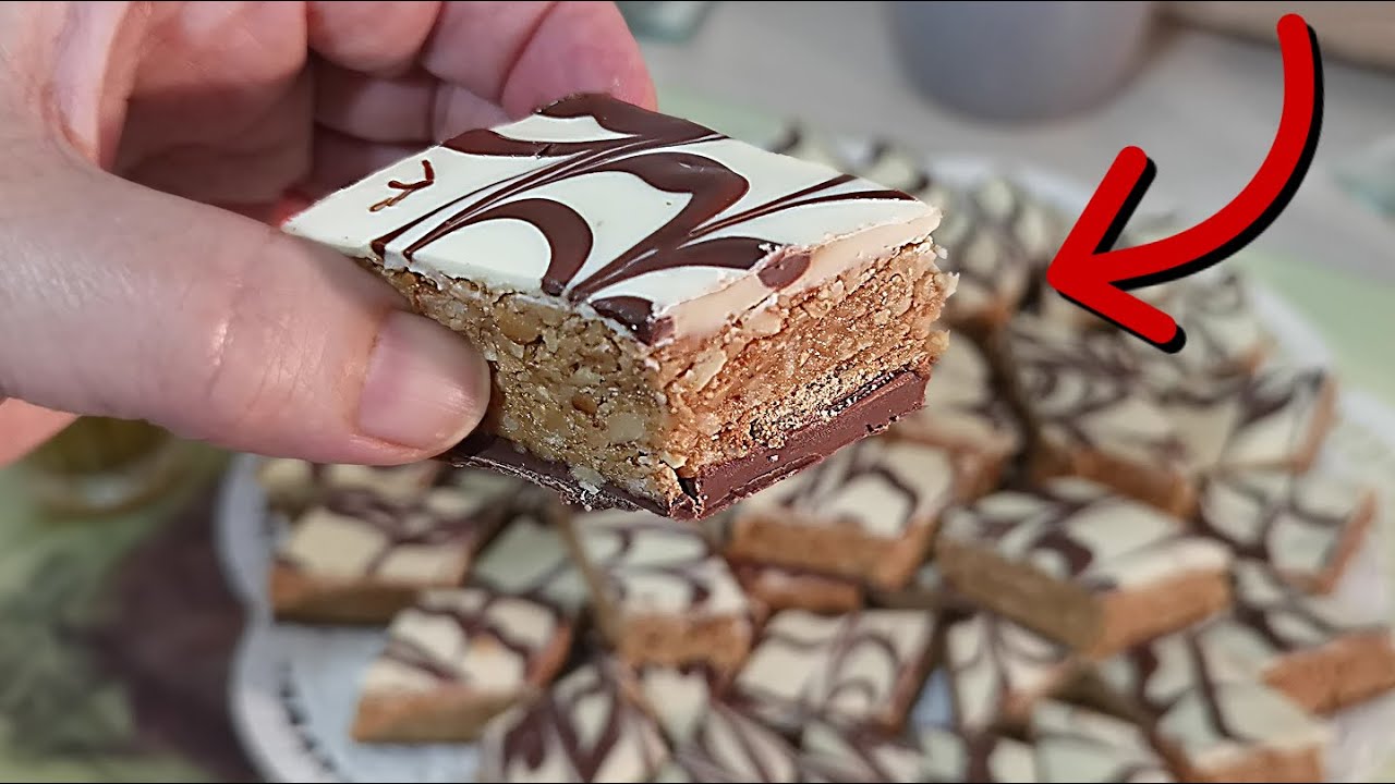 Wie man Erdnussecken macht - 5min Erdnusskeks Rezept - easy recipe