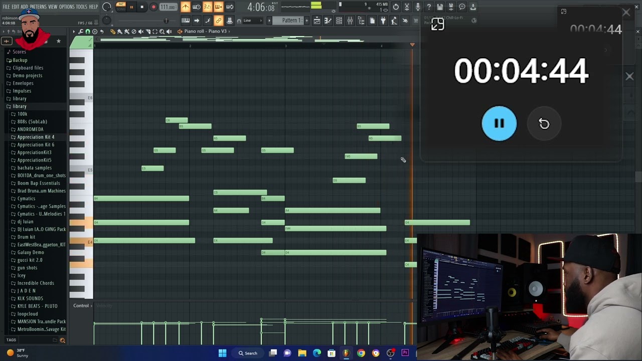 HACIENDO UN BEAT DE TRAP EN 10 MINUTOS SIN CORTES EN FL STUDIO 21 EN 2023 