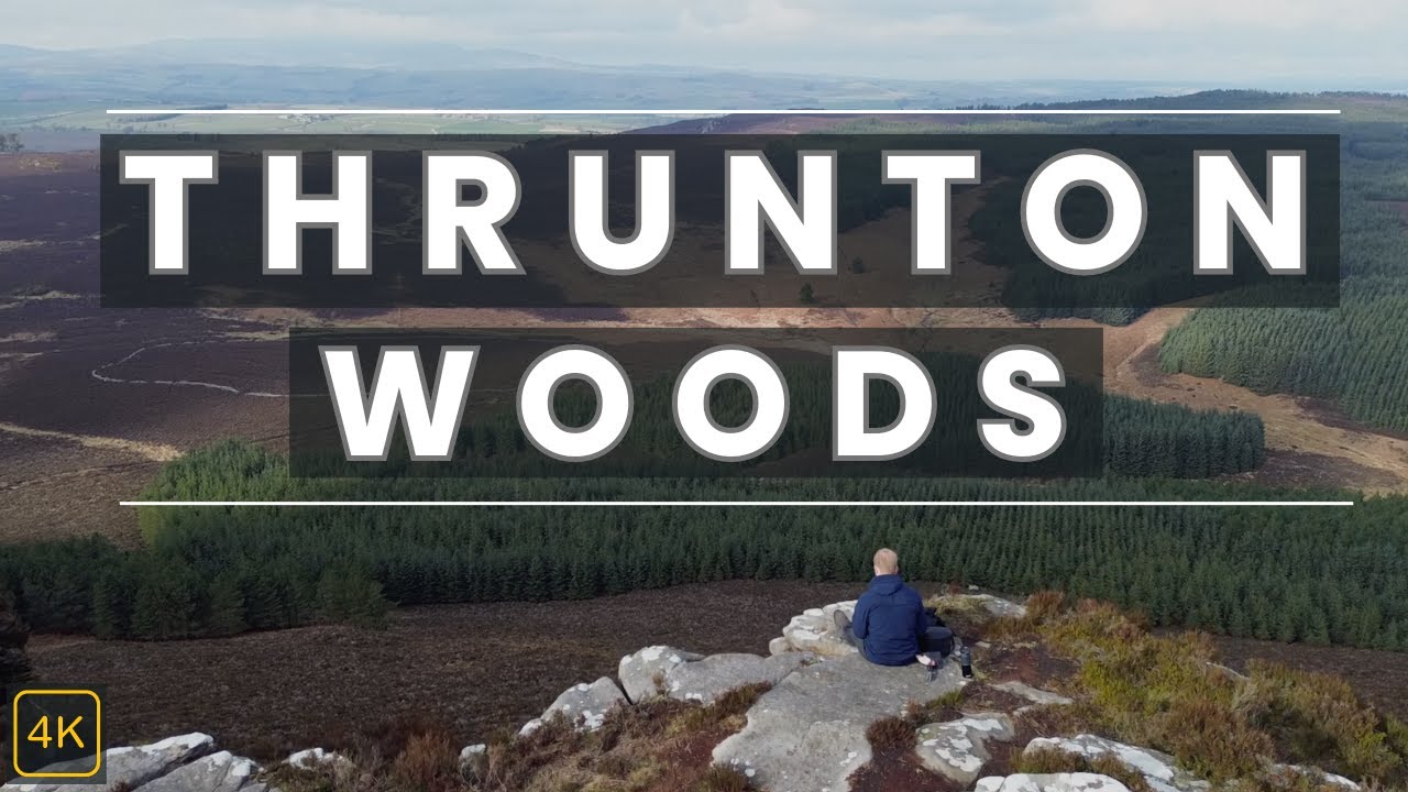 Hiking Thrunton Woods: Coe Crag and Long Crag | DJI Mini 3