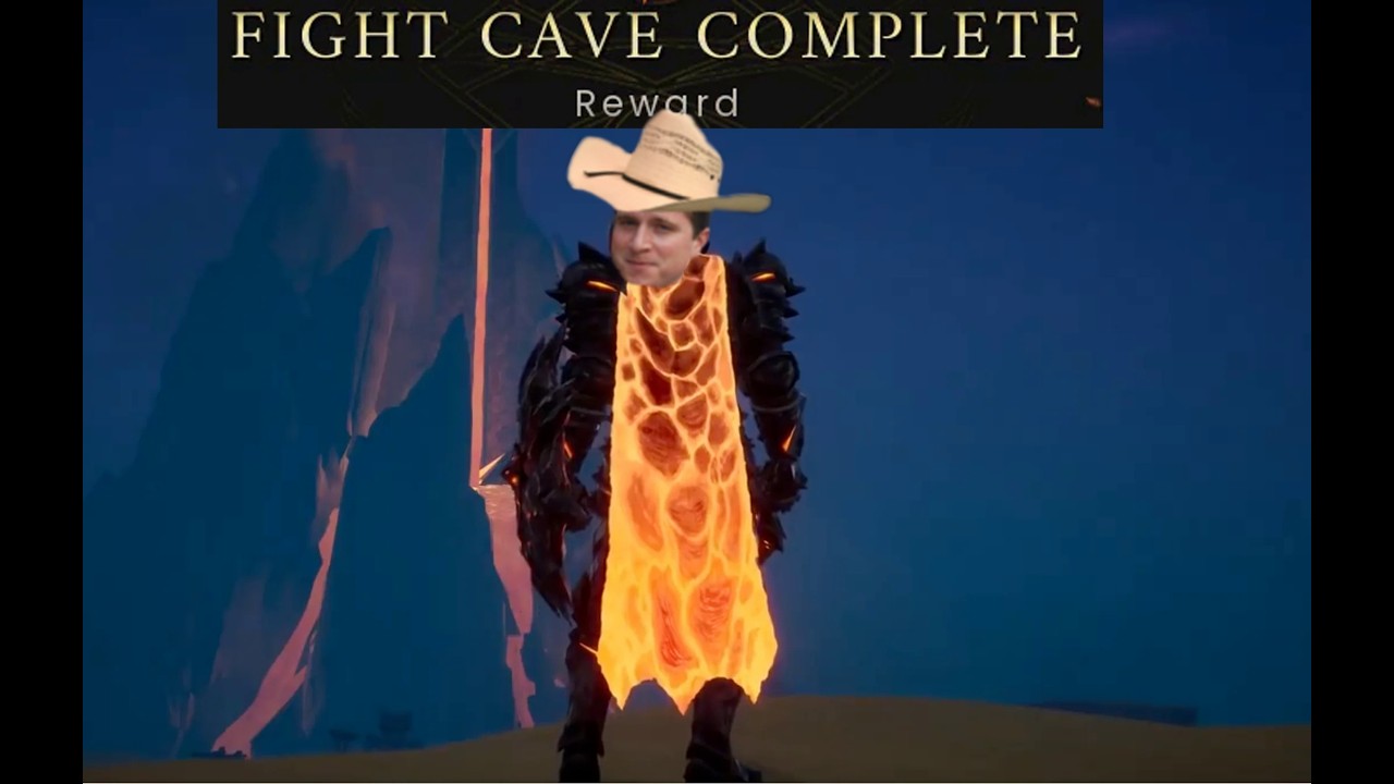 Runescape DragonWilds: Fight Caves Cheese! EASY!