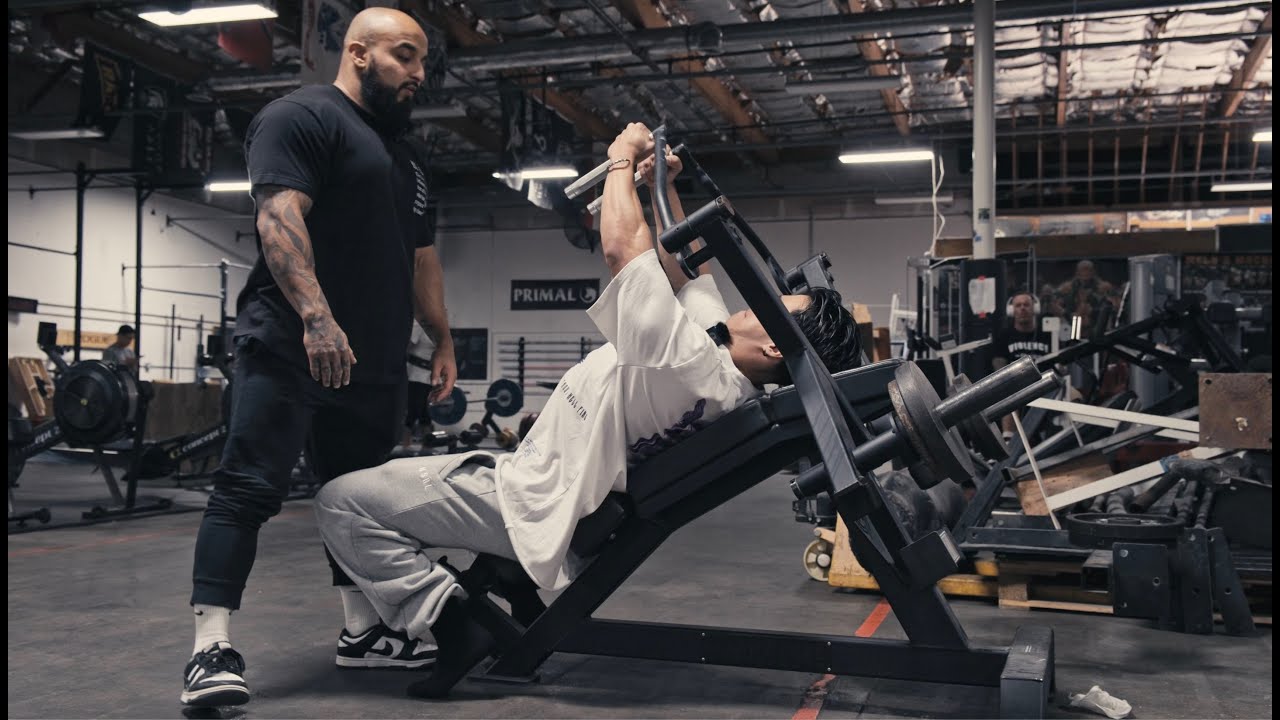 Training with Pitbull Torres