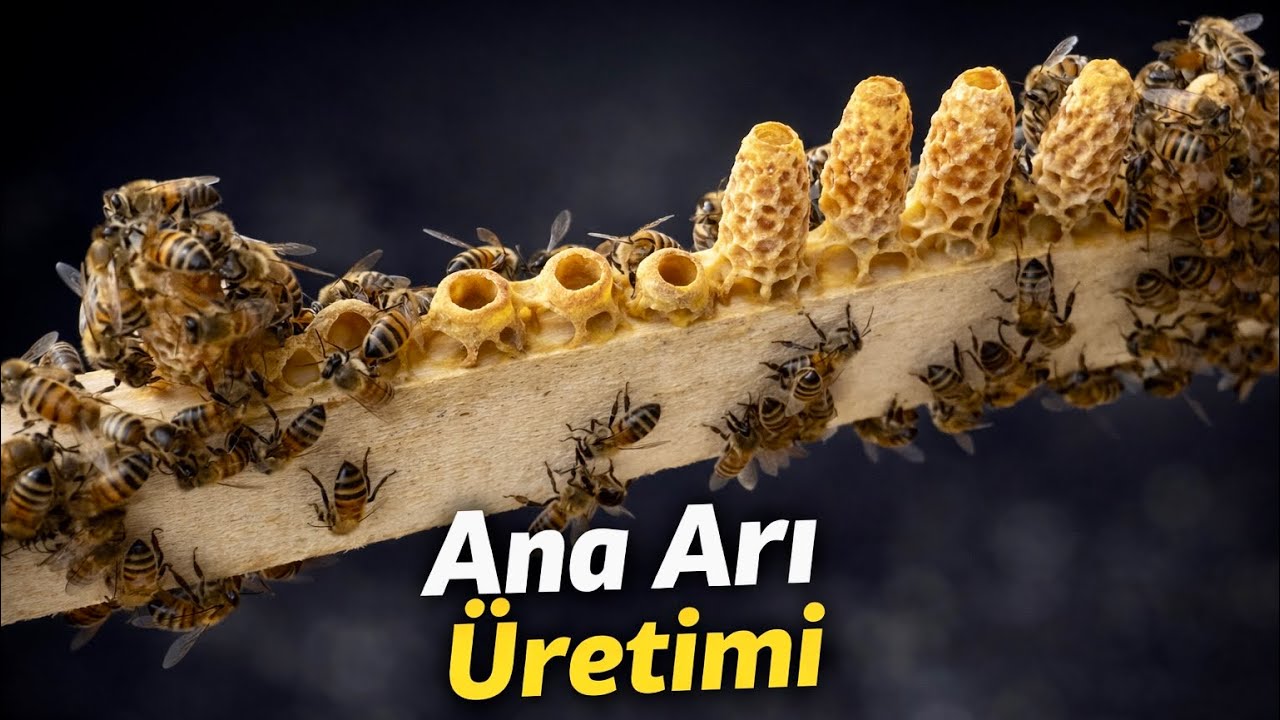 Bu Y&ouml;ntemle %100 Başarı! Ana Arı &Uuml;retimi