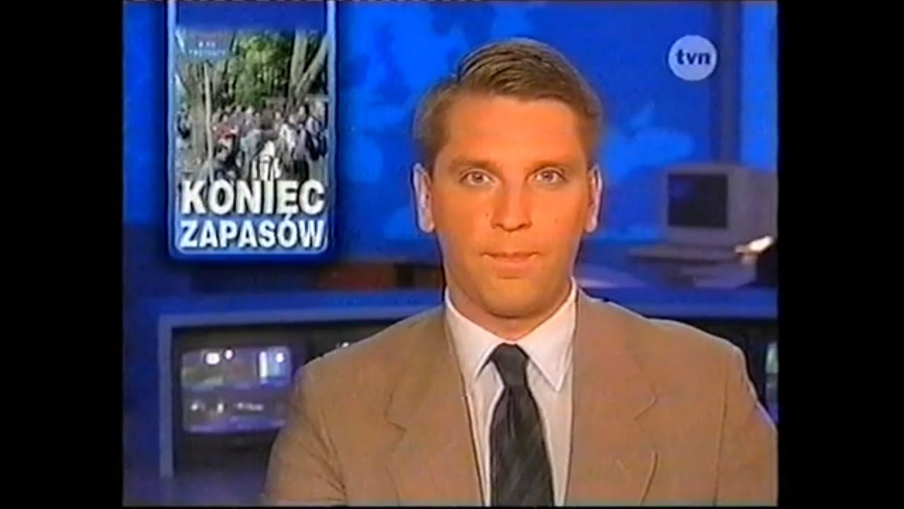 Tvn fakty sport pogoda reklamy zapowiedzi 1998