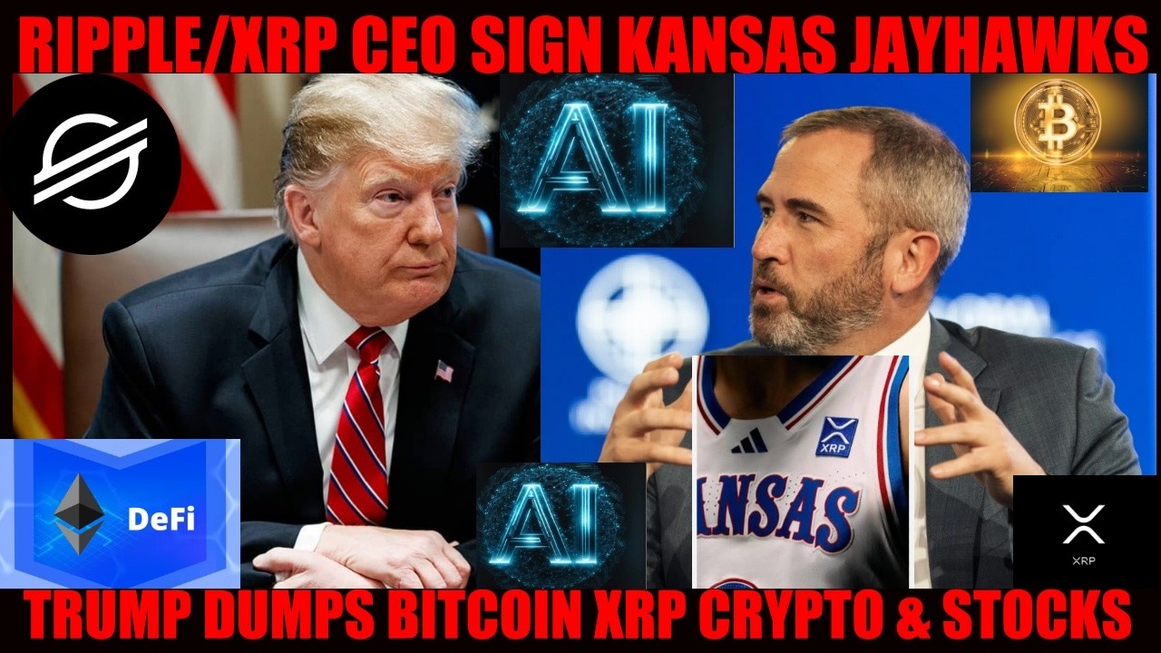 $589 ВПЕРЕДИ! Генеральный директор Ripple/XRP подписал контракт с командой Kansas Jayhawks! Трамп...