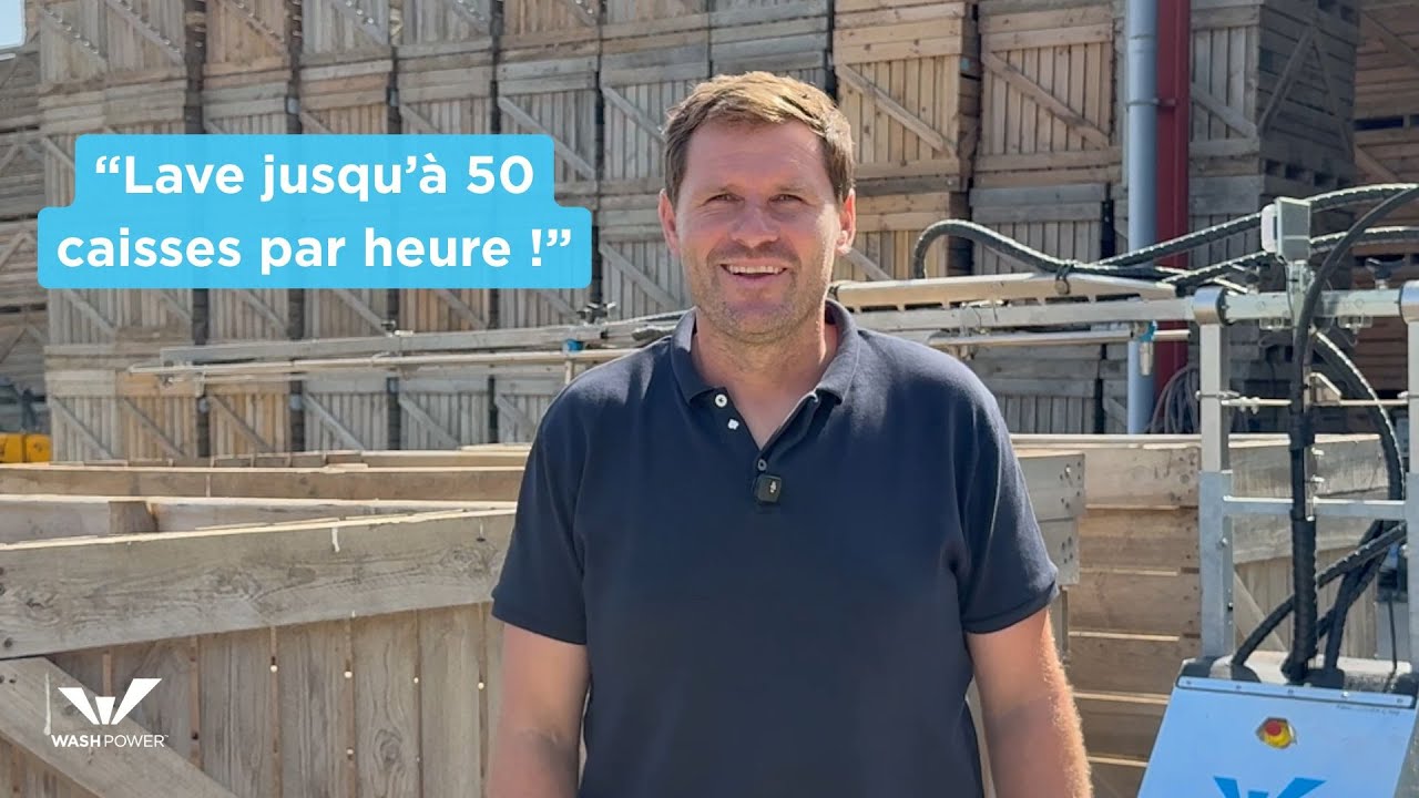 Robot de lavage C100 – Interview d’Arnaud, SCEA Leborgne – Production de pommes de terre