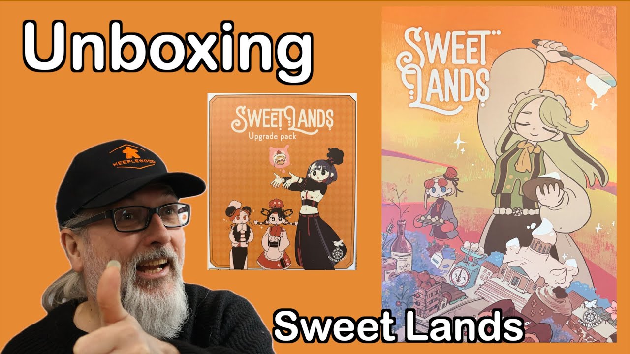 Распаковка Sweet Lands | Издатель: Uchibacoya | Дизайн: Totsuca Chuo | Включает набор обновлений