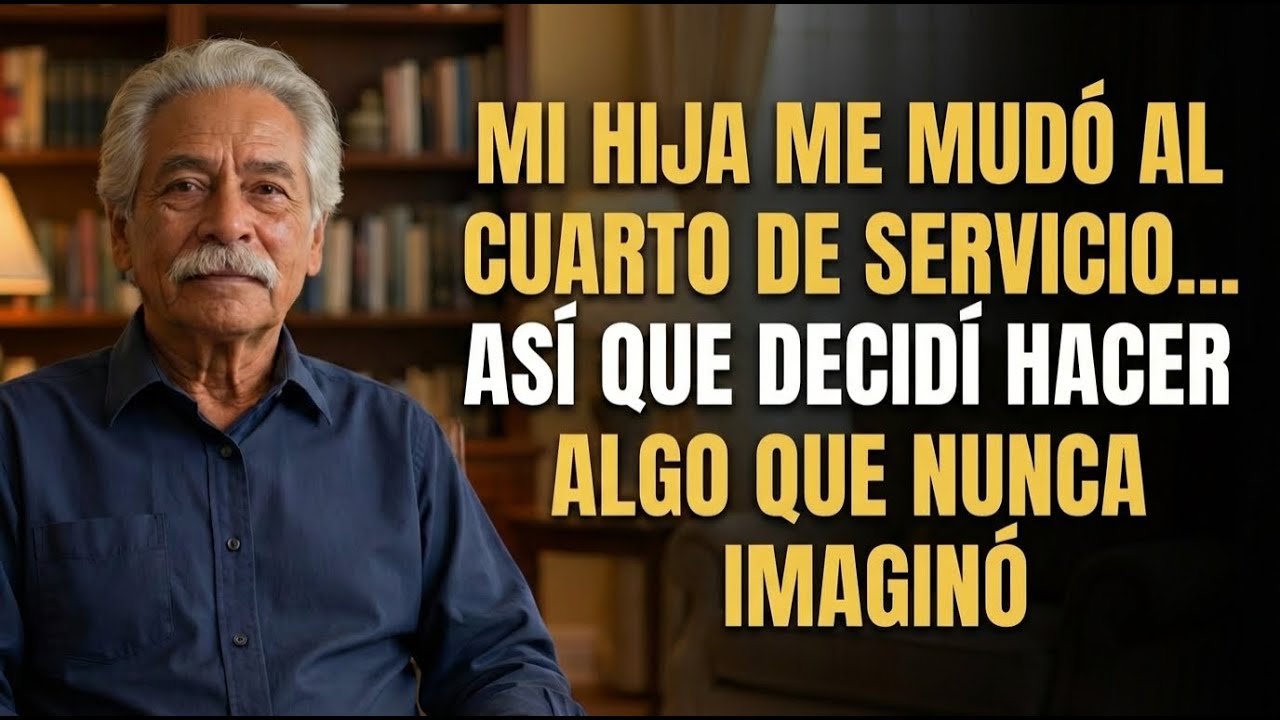 Mi Hija Me Mudó al Cuarto de Servicio… Así Que Decidí Revelar Algo Que Nunca Imaginó