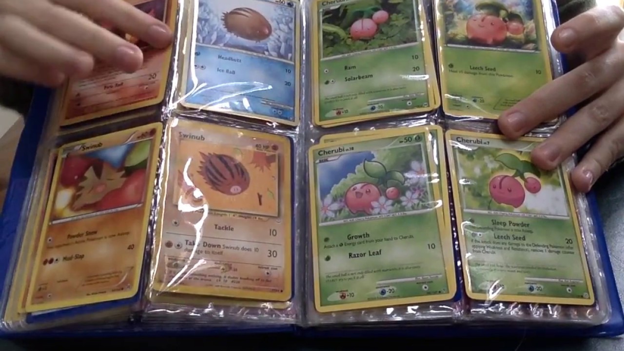 Pokémon Cards - whispering and turning binder pages ASMR
