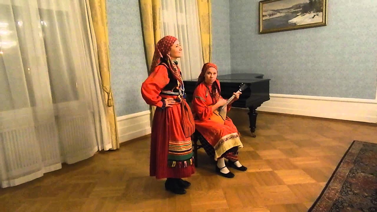 КАЗАЧИЙ КЛУБ: БАЛАЛАЙКА и ЧАСТУШКИ в ПОСОЛЬСТВЕ РФ, ОСЛО 03.02.2015
