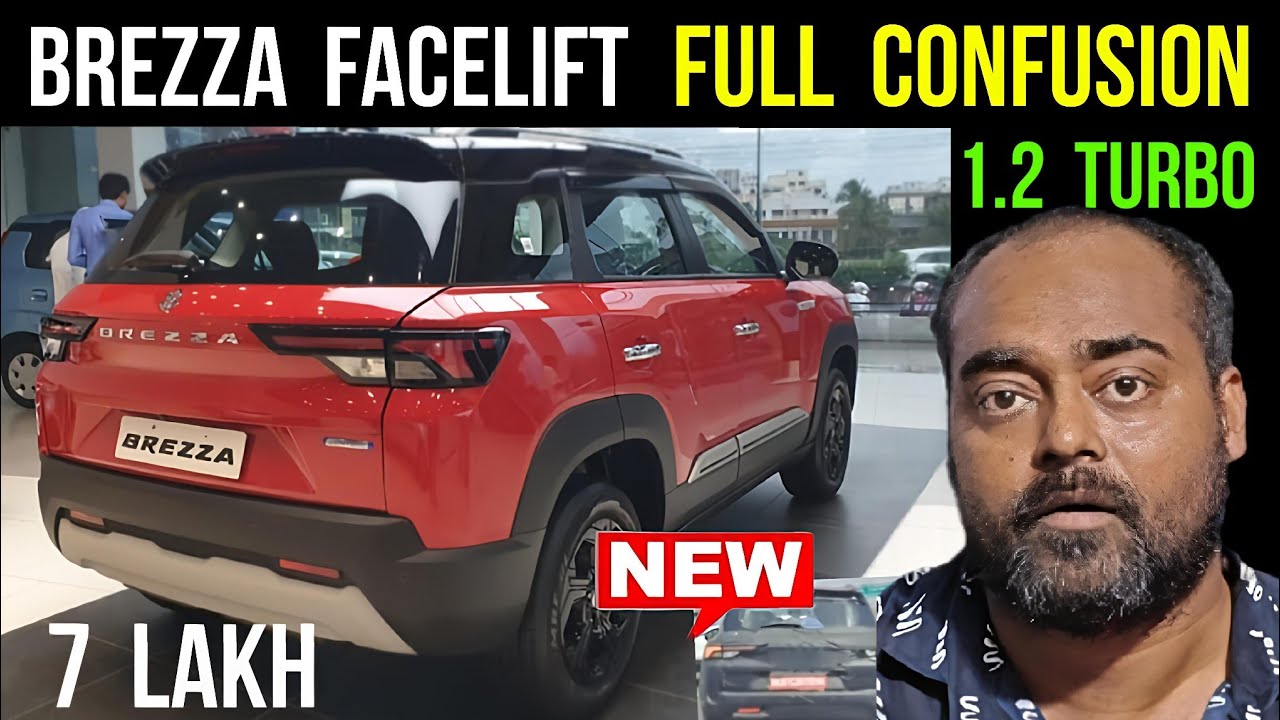 New Brezza Facelift Launch Date Price All Details 🚗 New Breeza Facelift 1.2 Turbo Engine vs 1.5 Na 
