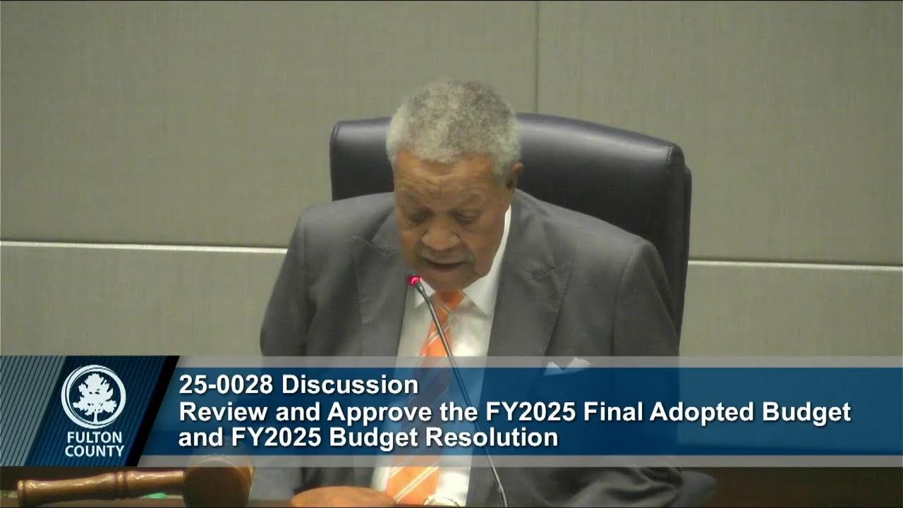 Fulton County Board of Commissioners Meeting - January 8, 2025