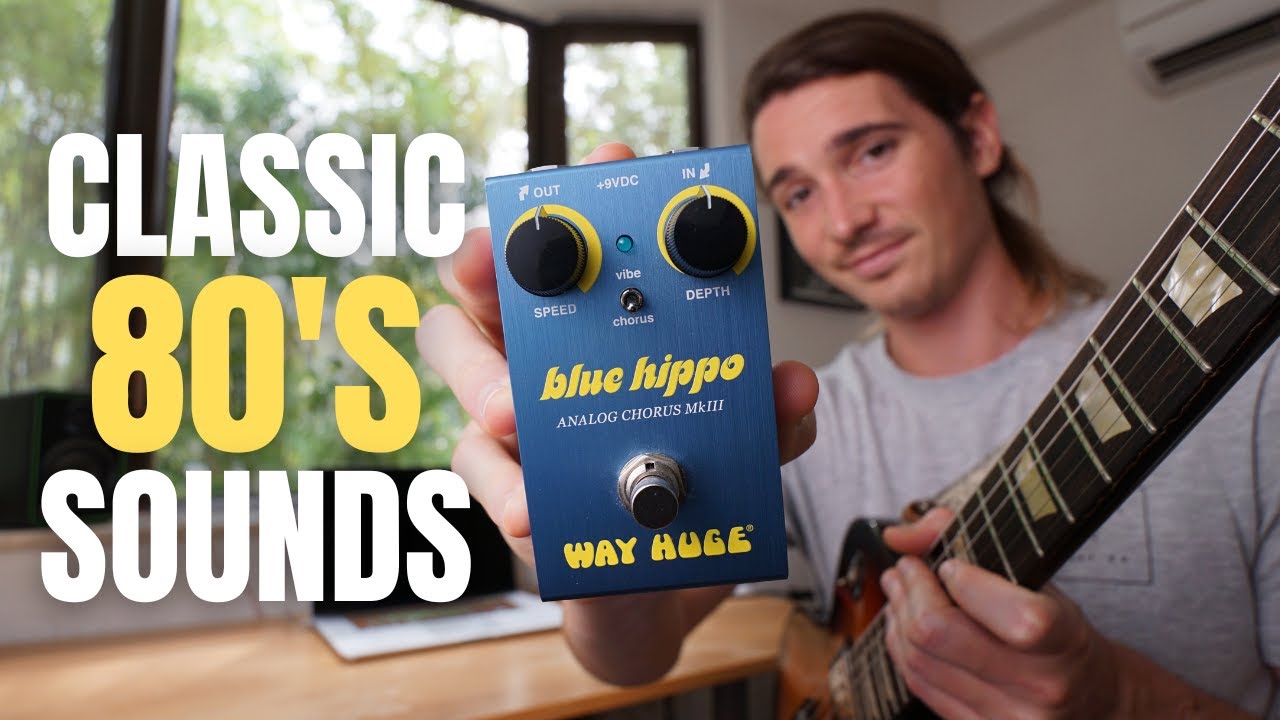 Way Huge BLUE HIPPO (& How To Use Chorus/Vibrato In Unexpected Ways!) // Pedal Demo & Review