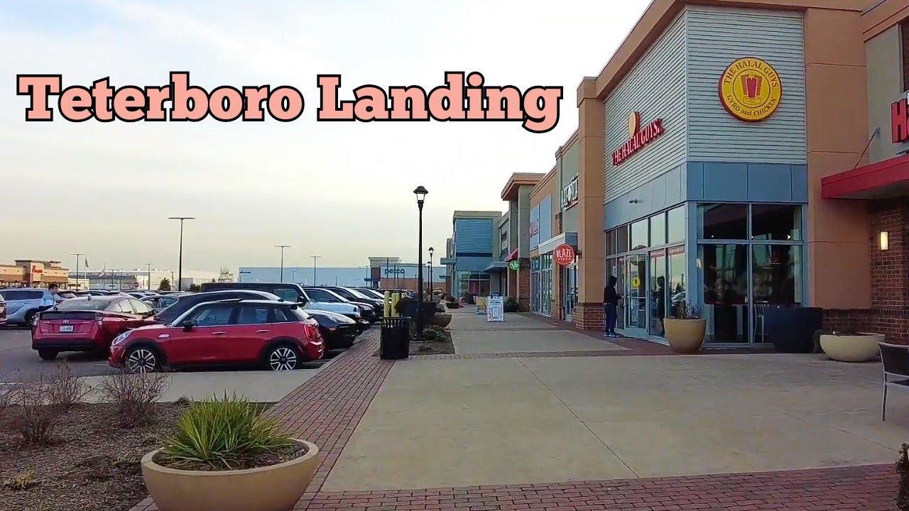 Teterboro Landing | Walk tour inside the shopping plaza in Teterboro, NJ