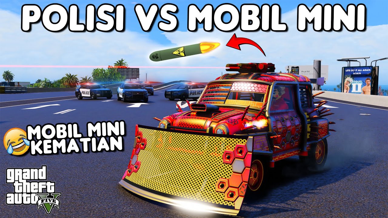 POLISI VS MOBIL MINI NUKLIR KEMATIAN - GTA 5 ROLEPLAY