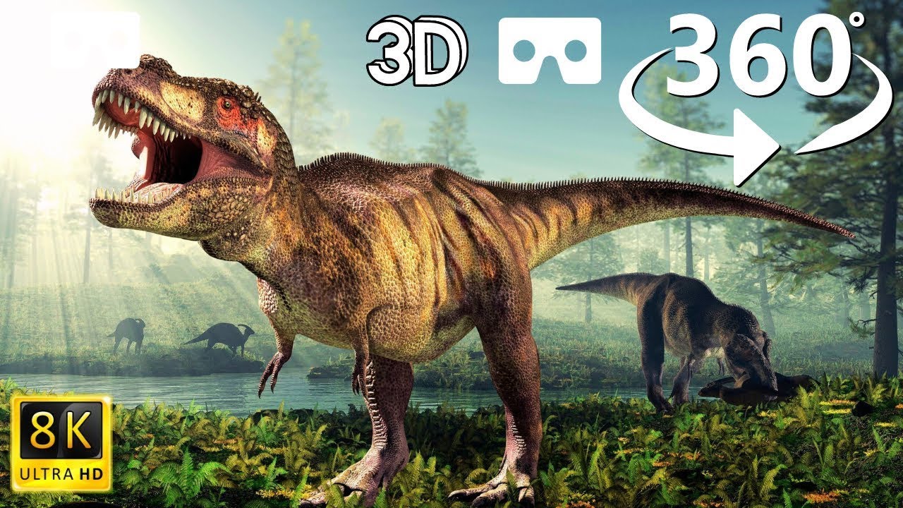 VR box video 360 Roller Coaster Dinosaur T-REX | for VR PRO GLASSES
