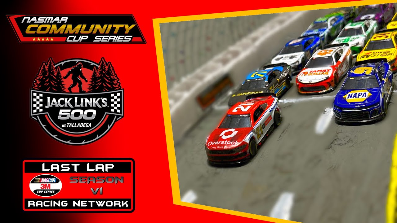 NASMAR Community Cup Series: JACK LINK’S 500 at TALLADEGA || LLRN Presents: NASMAR Spring Talladega