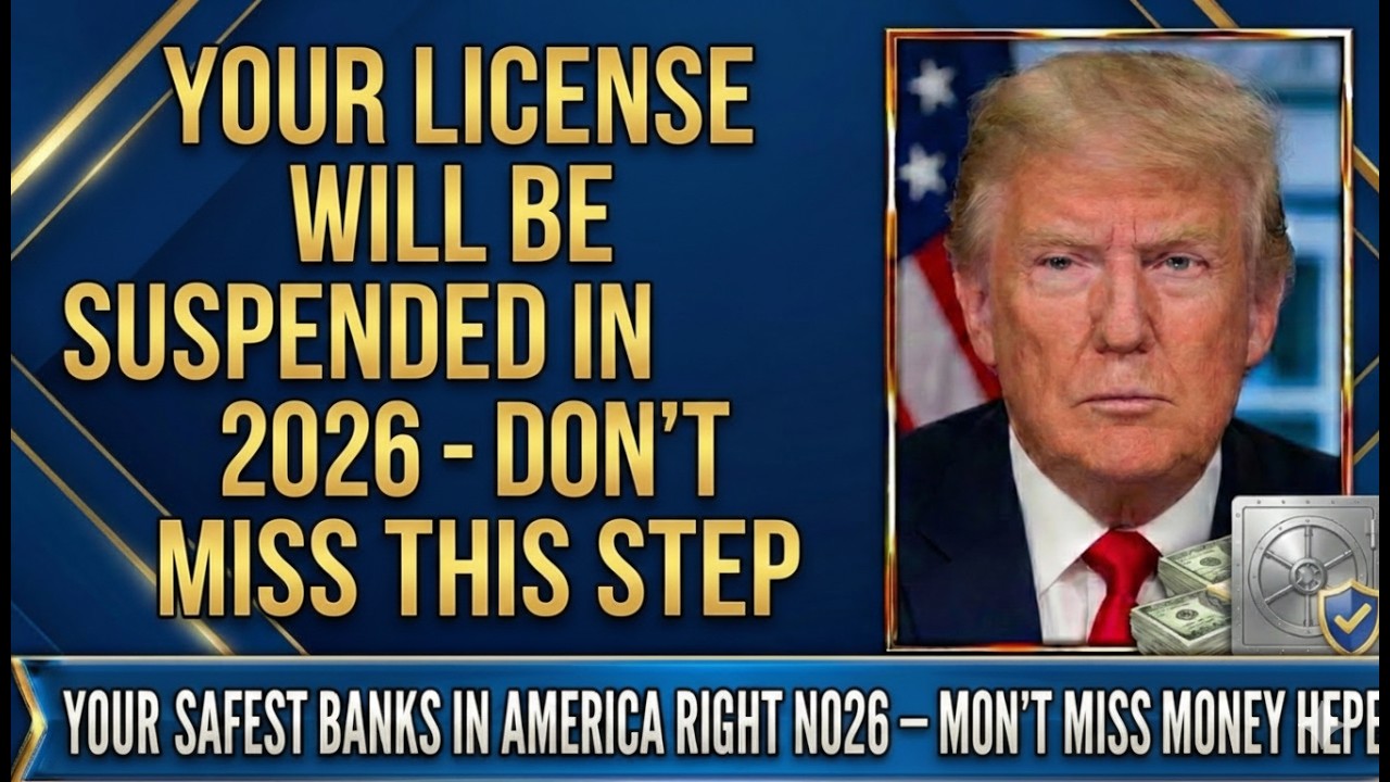 Your License Will Be Suspended in 2026 – Don’t Miss This Step