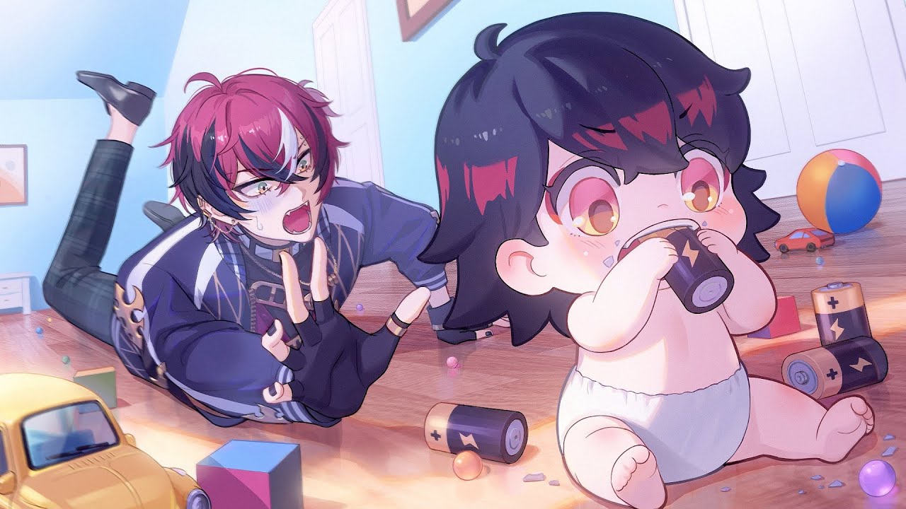 【WHO'S YOUR DADDY?! w/ DOPPIO】mmhggmhmfmm😋 batteries hehe 🤤 yum :))) 【NIJISANJI EN | Vox Akuma】