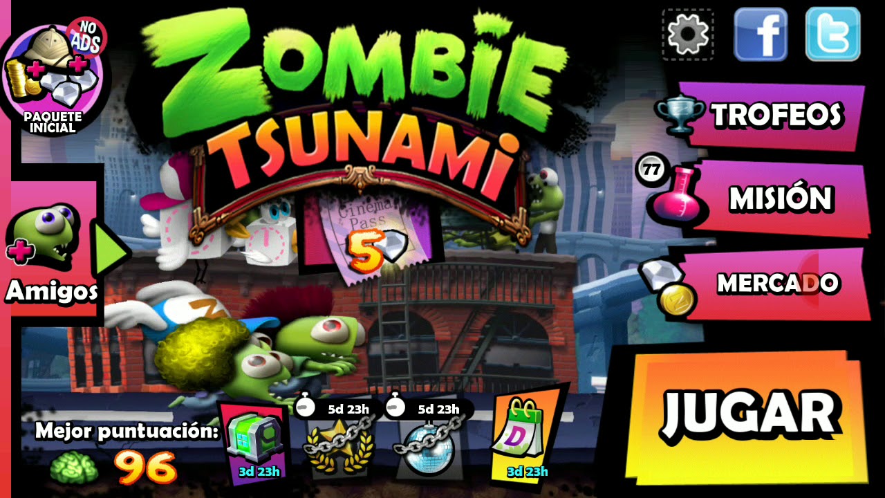 Diamantes Gratis En Zombie Tsunami La Forma Más Facil