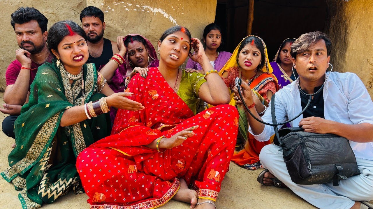 गांव की जाहिल औरतें, देखिये कैसे जगरनाथवा बो के चलते की महाभारत।|Gawar Bhauji Priti Singh Comedy