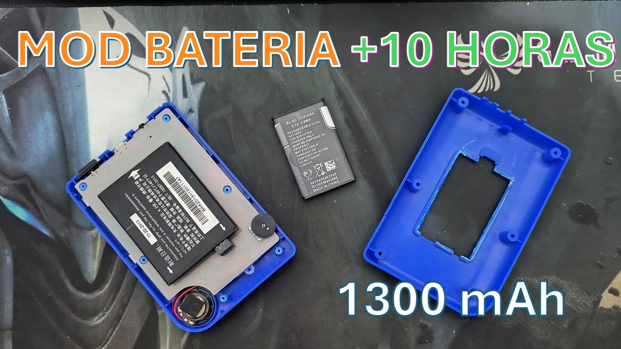 El MOD que toda Consola SUP necesita: Batería de 1300mAh PASO A PASO