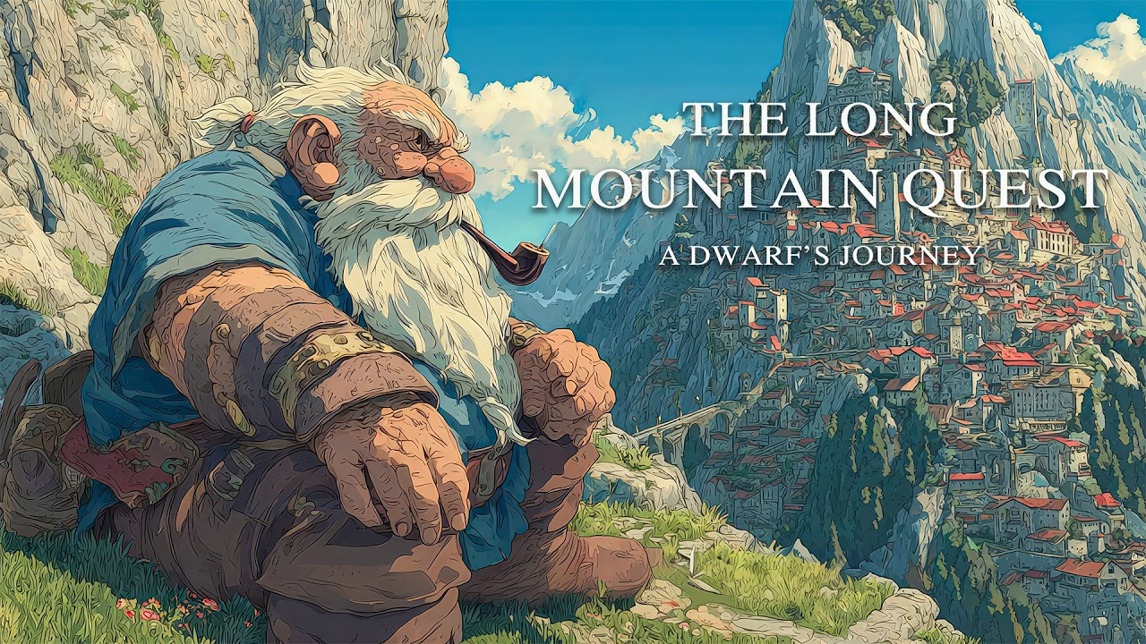 Fantasy Medieval Celtic Music for Study, Focus & Calm | The Dwarf’s Long Mountain Journey