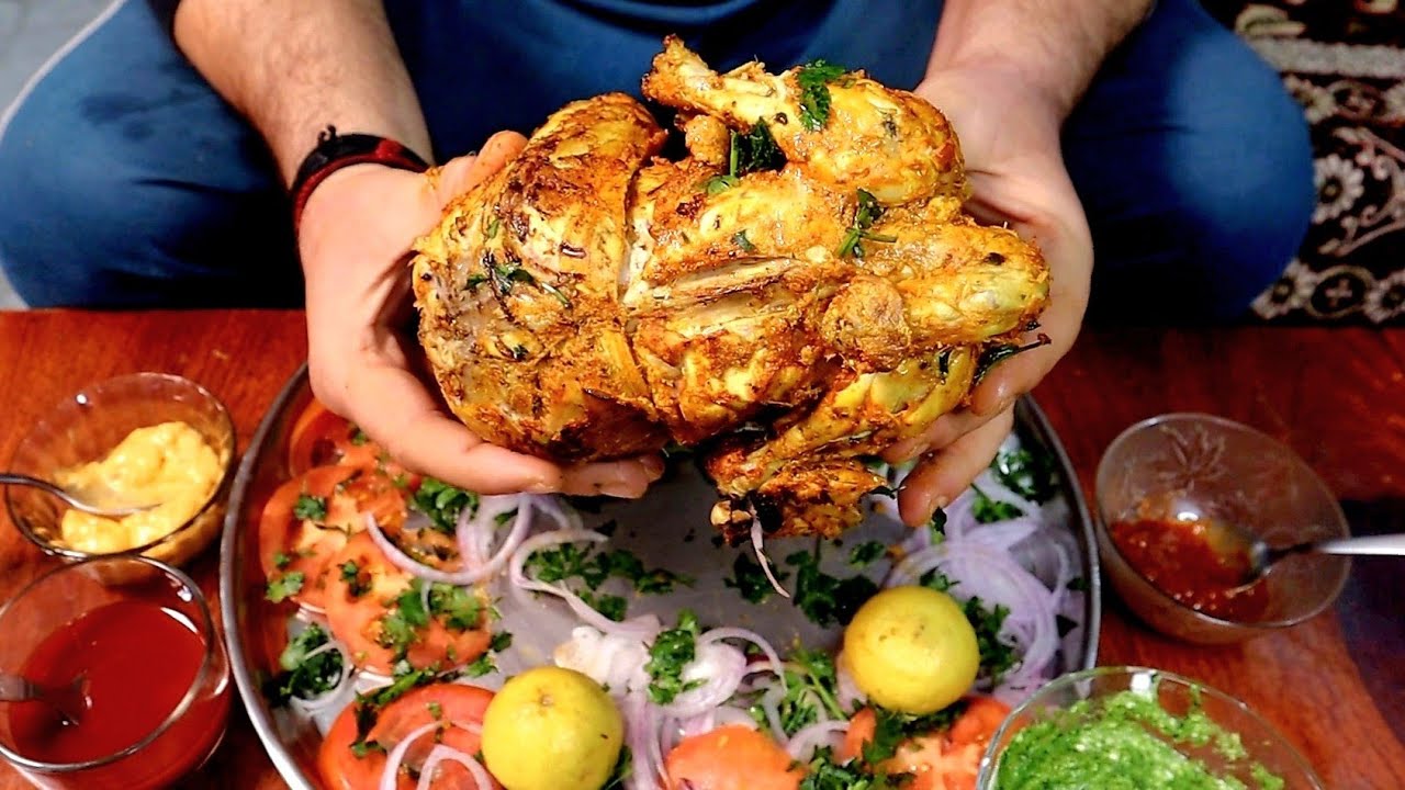Pressure Cooker Wala Tandoori Chicken | Cooker Wala Full Tandoori Chicken Recipe