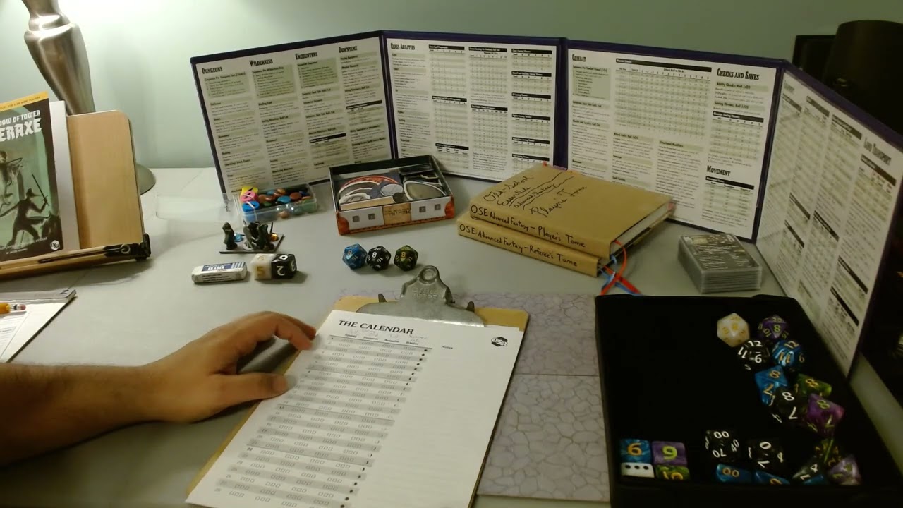 OSE D&D Solo RPG In the Shadow of Tower Silver Axe - Episode 1